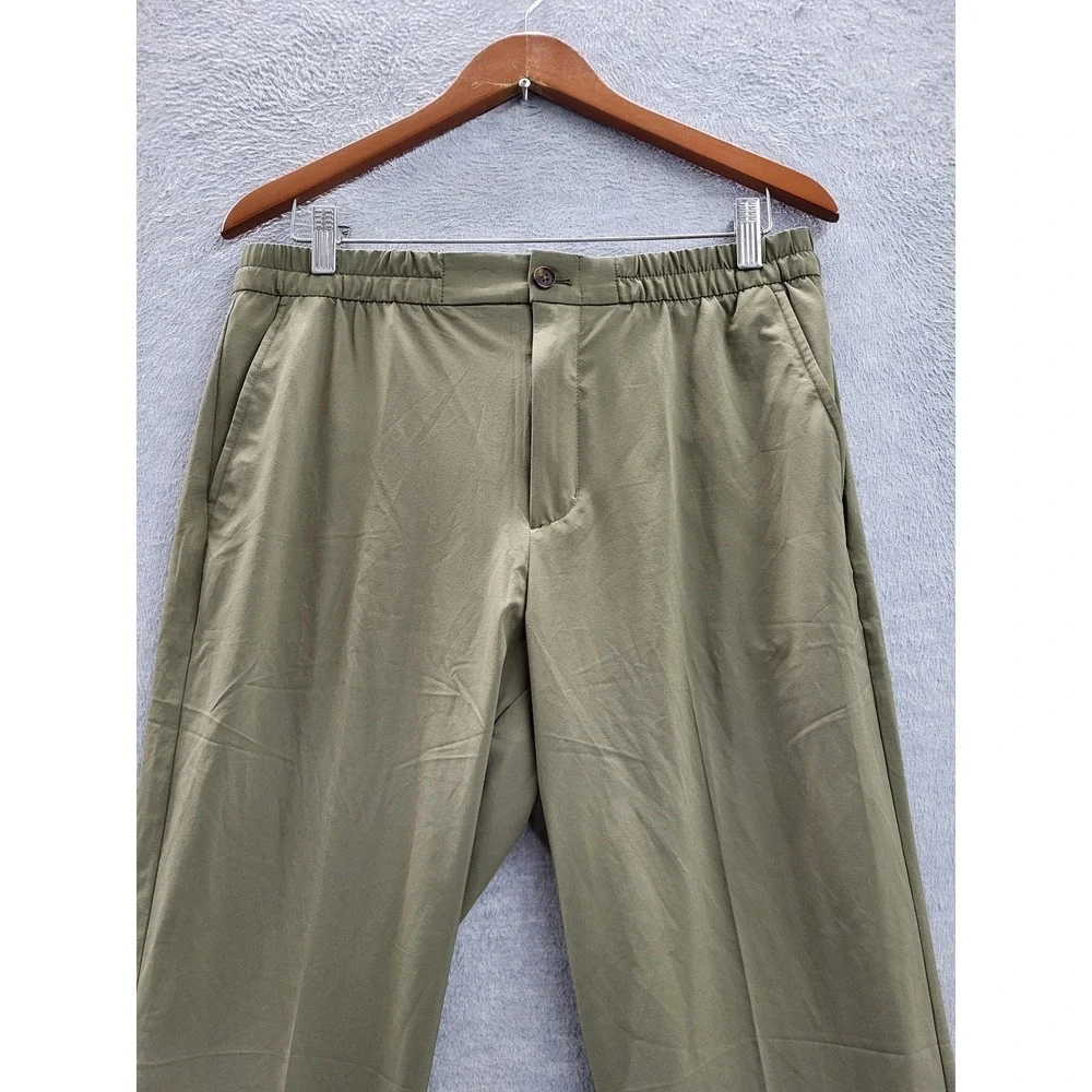 Banana Republic Men Activewear‎ Pants M Olive Green Jogger AIRSTRETCH NWT